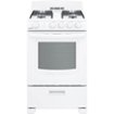 Hotpoint - 24 in. Wide 4 Burners 24 in. Wide 4 burner 2.9 Cu. Ft. Freestanding Gas Range - White