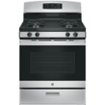 GE - 30 in. Wide 4 Burners 4.8 Cu. Ft. Freestanding Gas Range - Stainless Steel