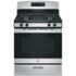 GE - 30 in. Wide 4 Burners 4.8 Cu. Ft. Freestanding Gas Range - Stainless Steel