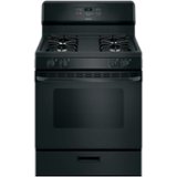 Hotpoint - 30 in. Wide 4 Burners 30 in. Wide 4 burner 4.8 Cu. Ft. Freestanding Gas Range - Black