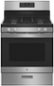 GE - 30 in. Wide 4 Burners 4.8 Cu. Ft. Freestanding Gas Range - Stainless Steel