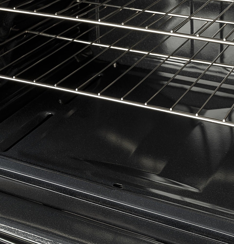 GE - 30 in. Wide 4 Burners 4.8 Cu. Ft. Freestanding Gas Range - Stainless Steel