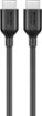 Best Buy essentials™ - 6' 8K Ultra High Speed HDMI 2.1 Certified Cable - Black