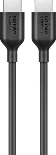 Best Buy essentials™ - 6' 8K Ultra High Speed HDMI 2.1 Certified Cable - Black