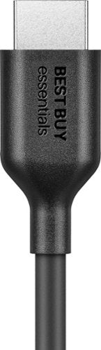 Best Buy essentials™ - 6' 8K Ultra High Speed HDMI 2.1 Certified Cable - Black