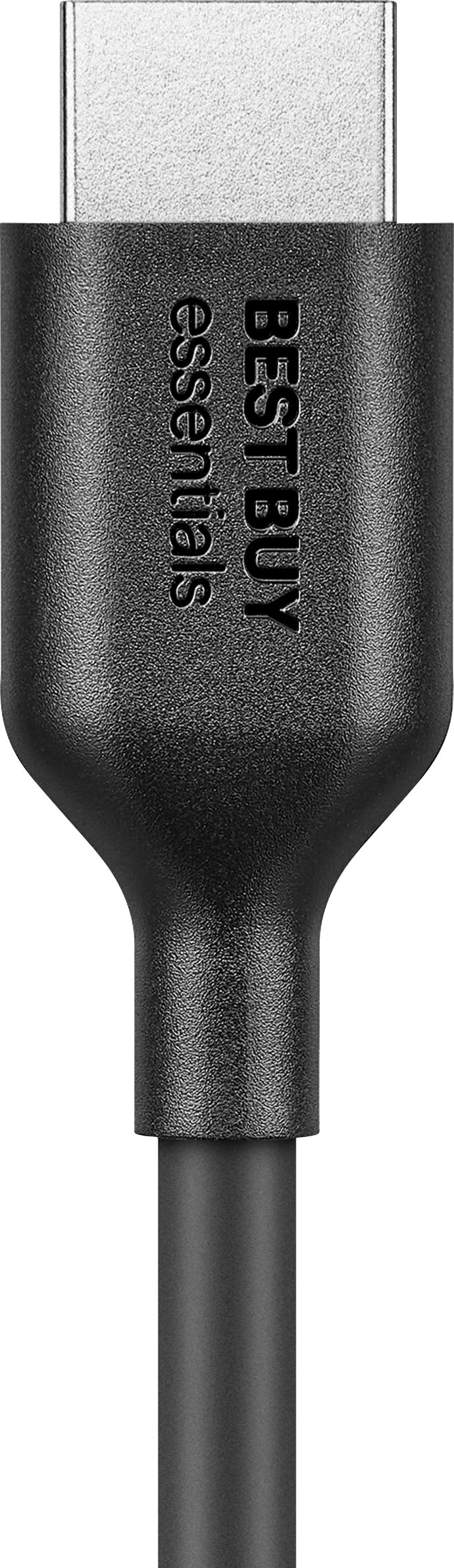 Best Buy essentials™ - 6' 8K Ultra High Speed HDMI 2.1 Certified Cable - Black