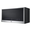 LG - STUDIO 1.7 Cu. Ft. Convection Over-the-Range Smart Microwave with Sensor Cooking and Air Fry - Stainless Steel