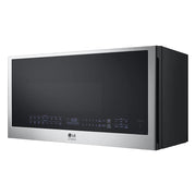 LG - STUDIO 1.7 Cu. Ft. Convection Over-the-Range Smart Microwave with Sensor Cooking and Air Fry - Stainless Steel