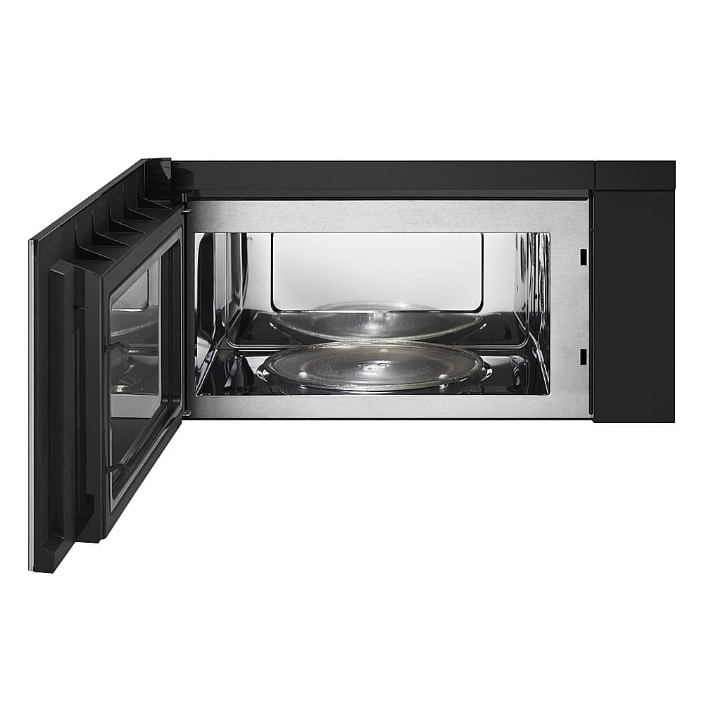 LG - STUDIO 1.7 Cu. Ft. Convection Over-the-Range Smart Microwave with Sensor Cooking and Air Fry - Stainless Steel