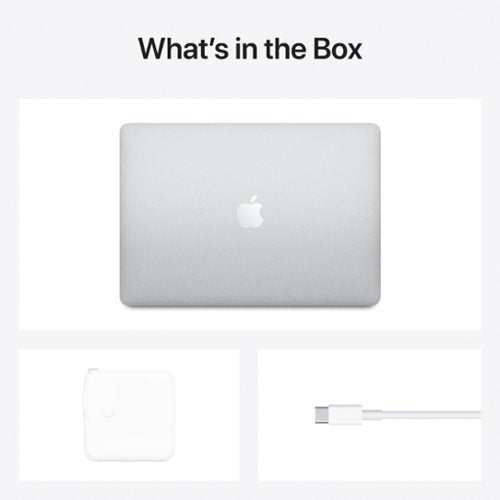 Geek Squad Certified Refurbished MacBook Air 13.3" Laptop - Apple M1 chip - 8GB Memory - 512GB SSD - Silver