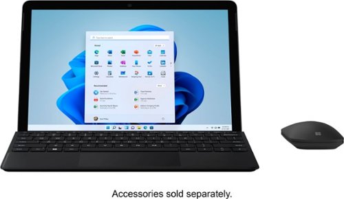Microsoft - Geek Squad Certified Refurbished Surface Go 3 - 10.5” Touch-Screen - Intel Core i3 - 8GB Memory - Matte Black