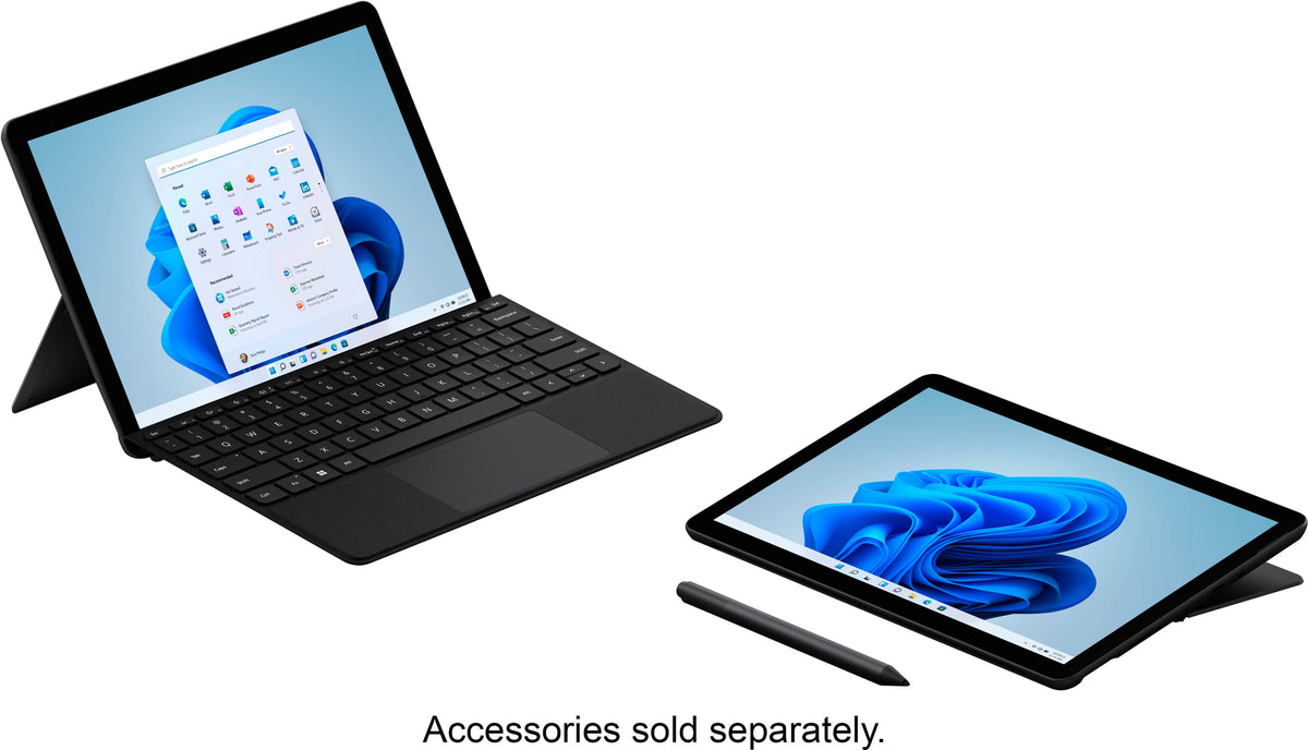 Microsoft - Geek Squad Certified Refurbished Surface Go 3 - 10.5” Touch-Screen - Intel Core i3 - 8GB Memory - Matte Black