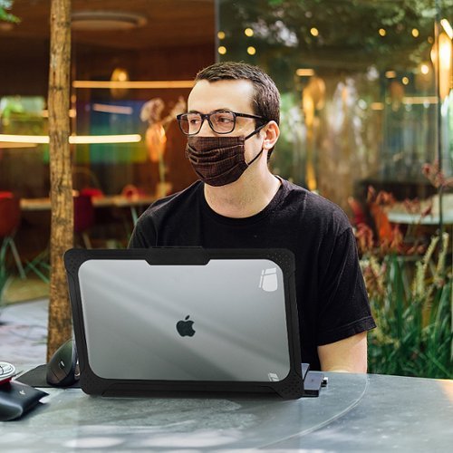TechProtect - Protective hardshell case for New MacBook Pro 14” 2024-2021 Release with Touch ID - Black