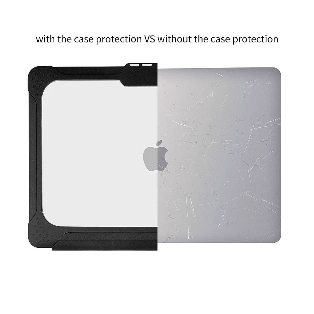 TechProtect - Protective hardshell case for New MacBook Pro 14” 2024-2021 Release with Touch ID - Black