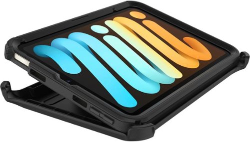 OtterBox - Defender Pro Series Case for Apple iPad mini (A17 Pro) and Apple iPad mini (6th generation 2021) - Black
