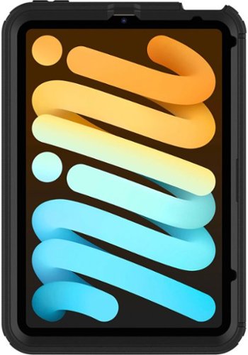 OtterBox - Defender Pro Series Case for Apple iPad mini (A17 Pro) and Apple iPad mini (6th generation 2021) - Black