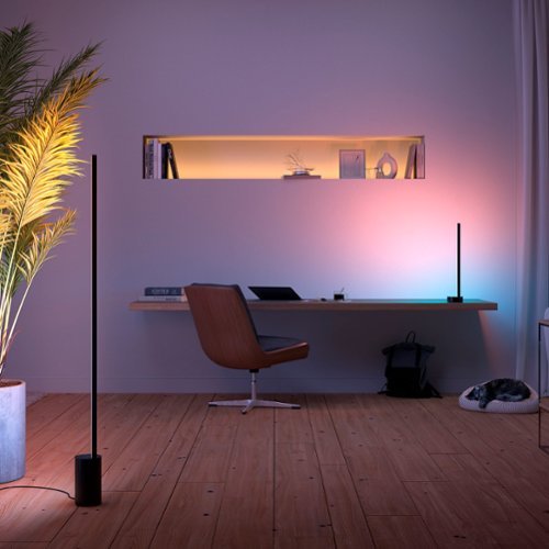 Philips - Hue Gradient Signe Floor Lamp - Black