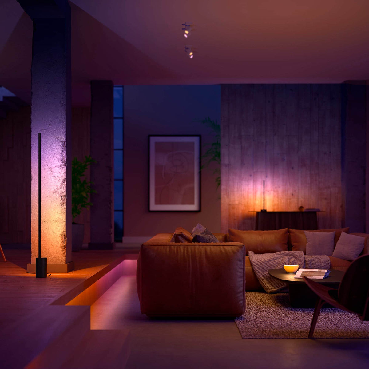 Philips - Hue Gradient Signe Table Lamp - Black