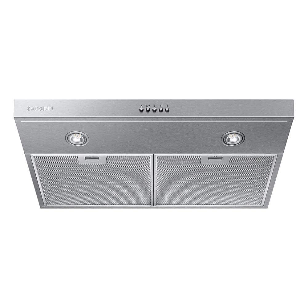 Samsung - 29 inches - Convertible - Under cabinet Range Hood - Stainless Steel