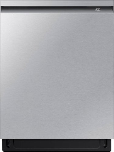 Samsung - 24" AutoRelease Dry Smart Built-In Stainless Steel Tub Dishwasher with 3rd Rack, StormWash+, 42 dBA - Stainless Steel