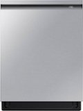 Samsung - 24" AutoRelease Dry Smart Built-In Stainless Steel Tub Dishwasher with 3rd Rack, StormWash+, 42 dBA - Stainless Steel