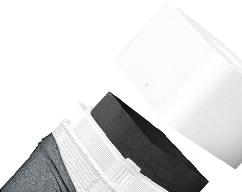 Blueair - Blue Pure 211+ Auto Replacement Filter, AHAM Certified HEPASilent Dual Filtration, Carbon Filter - White