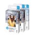 HP - Sprocket 2" x 3" Premium Zink Sticky Backed Photo Paper Bundle - White