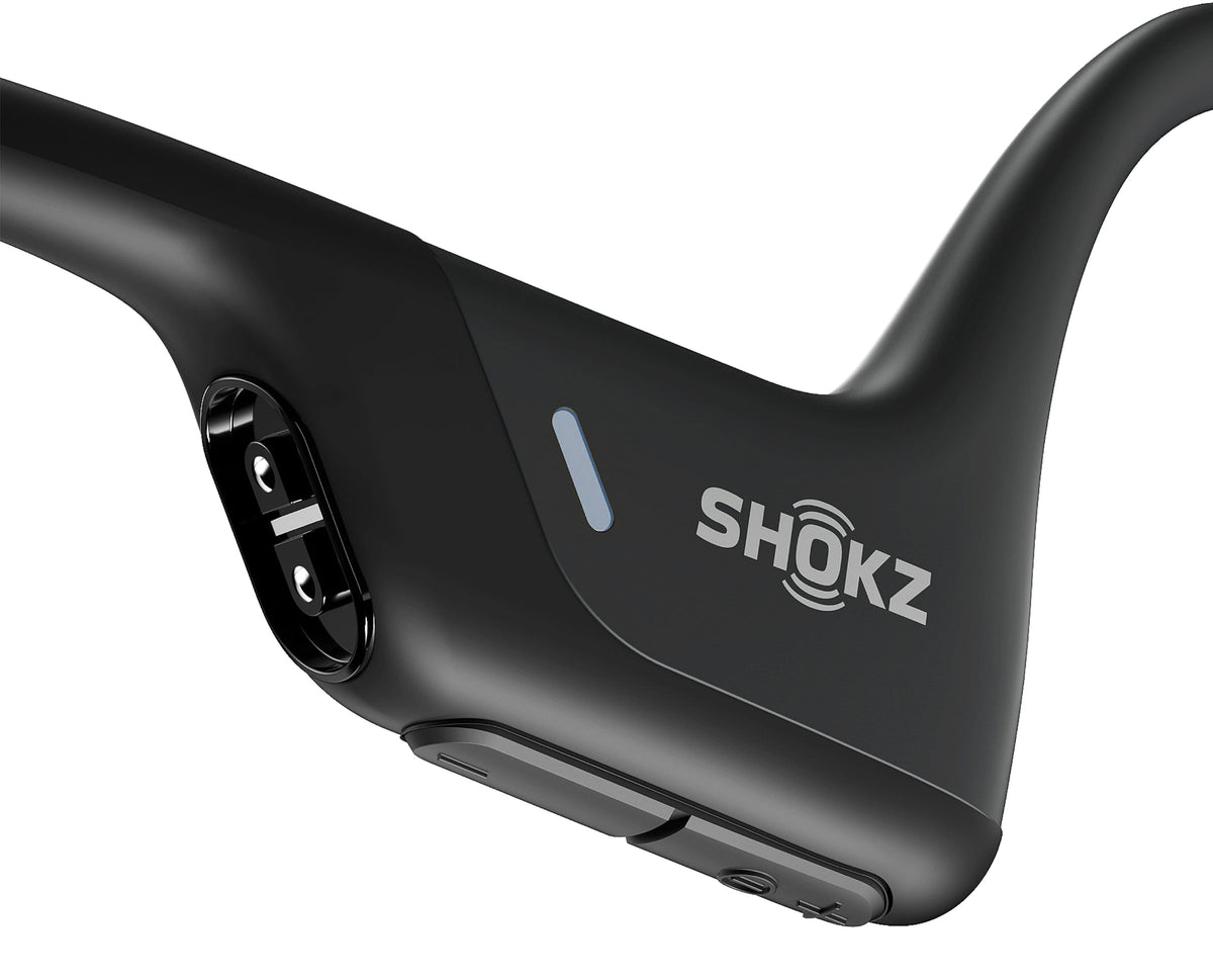 Shokz - OpenRun Pro Premium Bone Conduction Open-Ear Sport Headphones - Black