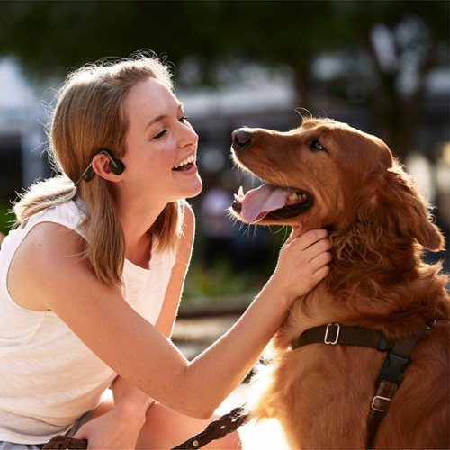 Shokz - OpenMove Bone Conduction Open Ear Lifestyle/Sport Headphones - Gray
