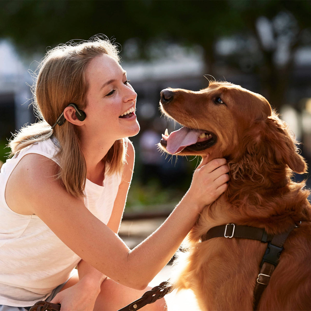Shokz - OpenMove Bone Conduction Open Ear Lifestyle/Sport Headphones - Gray