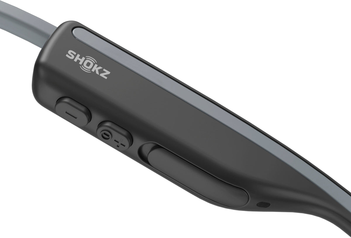 Shokz - OpenMove Bone Conduction Open Ear Lifestyle/Sport Headphones - Gray