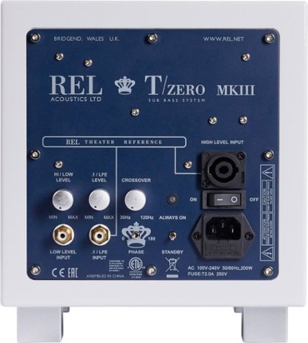 REL - TZERO MKIII - High Gloss White