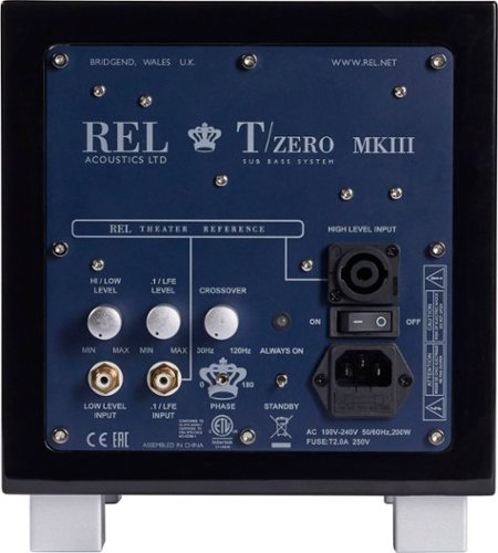 REL - TZERO MKIII - High Gloss Black