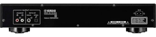 Yamaha - CD-S303 CD Player with Built-in DAC - Black