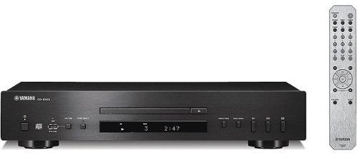 Yamaha - CD-S303 CD Player with Built-in DAC - Black