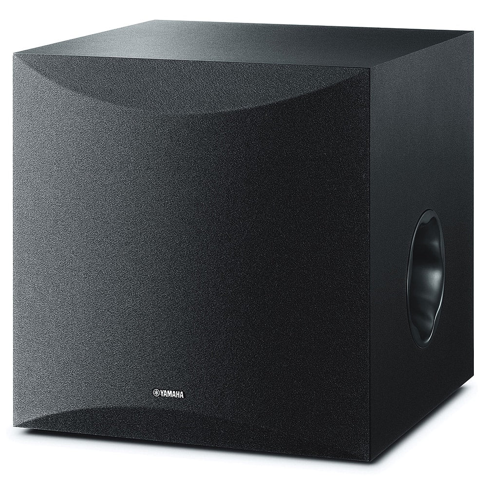 Yamaha - NS-SW100BL 10-Inch 100-Watt-Max Powered Subwoofer - Black