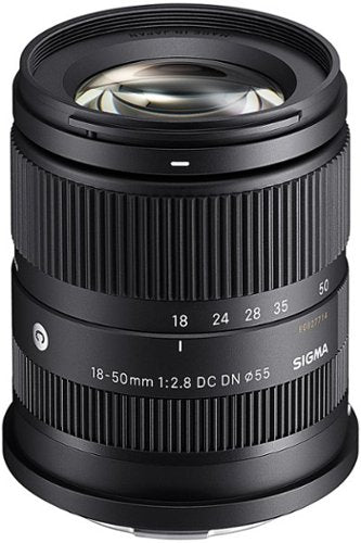 Sigma - 18-50mm F2.8 DC DN Contemporary Sony E Mount Lens - Black