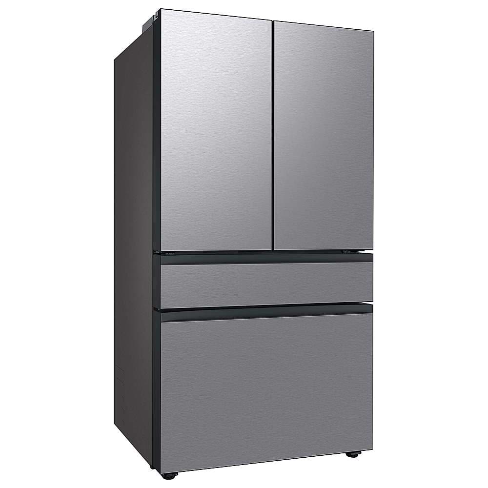 Samsung - 36 in. Wide BESPOKE 29 cu. ft. 4-Door French Door Smart Refrigerator with AutoFill Water Pitcher - Stainless Steel