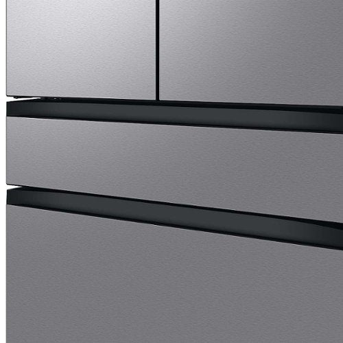Samsung - 36 in. Wide BESPOKE 29 cu. ft. 4-Door French Door Smart Refrigerator with AutoFill Water Pitcher - Stainless Steel