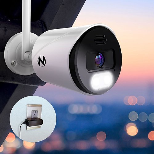 Night Owl - Indoor/Outdoor Wireless IP 4K HD Spotlight Security Camera - White
