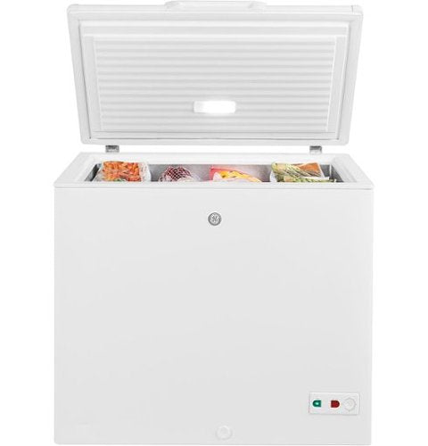 GE - 8.8 Cu. Ft. Chest Freezer with Manual Defrost - White