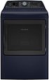 GE Profile - 7.3 Cu. Ft. Smart Electric Dryer with Fabric Refresh, Steam, and Washer Link - Sapphire Blue