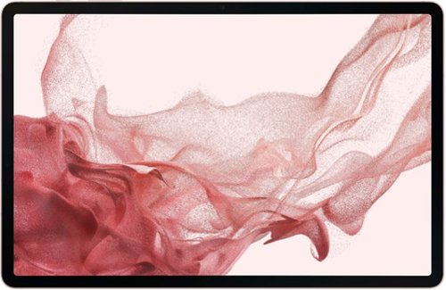 Samsung - Geek Squad Certified Refurbished Galaxy Tab S8+ - 12.4" 128GB - Wi-Fi - with S-Pen - Pink Gold