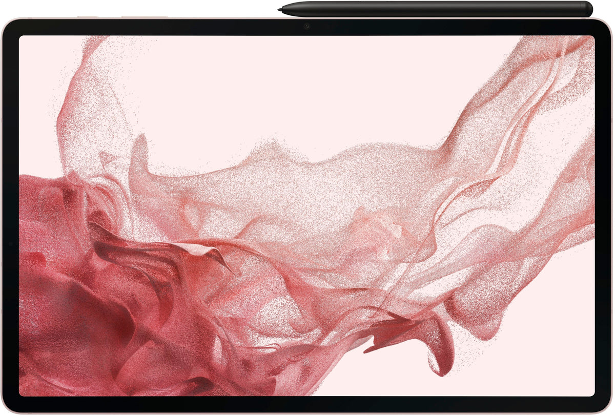 Samsung - Geek Squad Certified Refurbished Galaxy Tab S8+ - 12.4" 128GB - Wi-Fi - with S-Pen - Pink Gold
