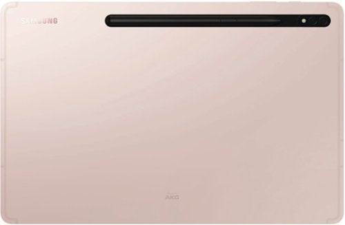 Samsung - Geek Squad Certified Refurbished Galaxy Tab S8+ - 12.4" 128GB - Wi-Fi - with S-Pen - Pink Gold