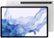 Samsung - Geek Squad Certified Refurbished Galaxy Tab S8+ - 12.4" 128GB - Wi-Fi - with S-Pen - Silver