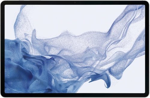 Samsung - Geek Squad Certified Refurbished Galaxy Tab S8+ - 12.4" 128GB - Wi-Fi - with S-Pen - Silver
