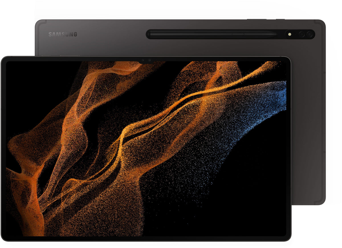Samsung - Geek Squad Certified Refurbished Galaxy Tab S8 Ultra - 14.6" 128GB - Wi-Fi - with S-Pen - Graphite