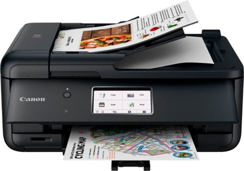 Canon - PIXMA TR8620a Wireless All-In-One Inkjet Printer with Fax - Black