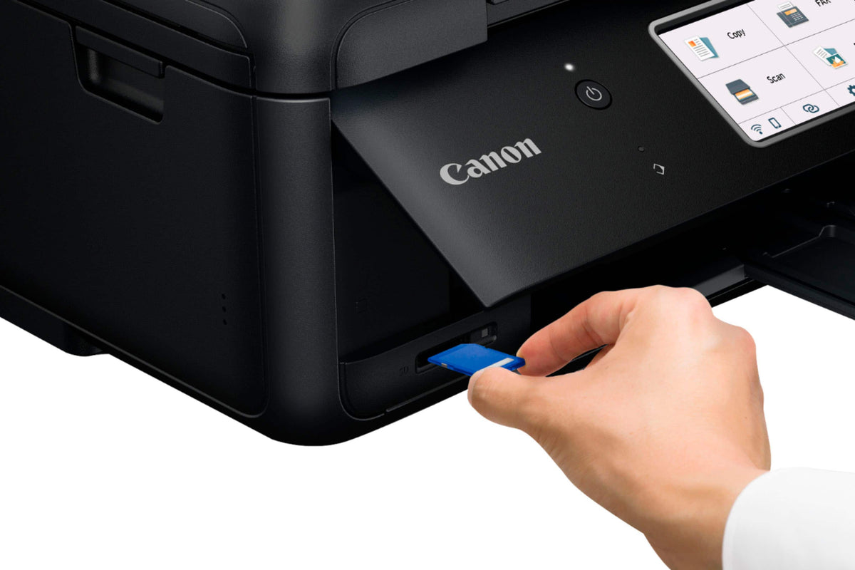 Canon - PIXMA TR8620a Wireless All-In-One Inkjet Printer with Fax - Black